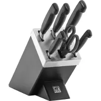 Zwilling 35145-007-0, Messer-Set, Edelstahl, Kunststoff, Edelstahl, Schwarz, 2,59 kg