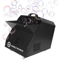 Light4me BUBBLE DOUBLE wyrzutnia baniek 300W czarny
