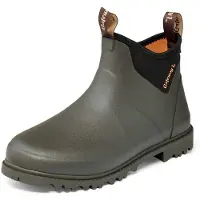 NPG Gateway1 Ascot Lady II 6' 3mm Gummistiefelette Stiefelette, Farbe:1047DarkBrown, Größe:Size5US36EU