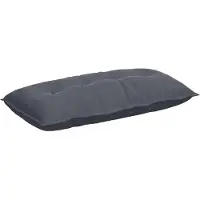 vidaXL Rückenkissen Dunkelgrau 100 x 50 cm Cordstoff