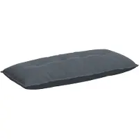 vidaXL Rückenkissen Dunkelgrau 120 x 50 cm Cordstoff