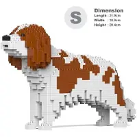 Jekca Bricks Cavalier King Charles Spaniel 01-M01 ST19PT36-M01