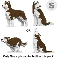 Jekca Bricks Husky 4-in-1 Pack 01-M03 ST19HSK01-M03