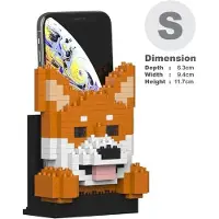Jekca Bricks Shiba Inu Phone Stand 01S ST05DPS12