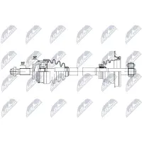 NTY NPW-RE-236 Antriebswelle Vorne Links für RENAULT CLIO II (BB0/1/2, CB0/1/2) KANGOO (KC0/1) KANGOO Express (FC0/1) CLIO II Kasten (SB0/1/2)