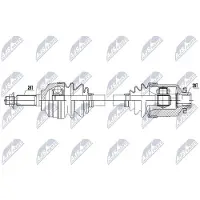 NTY NPW-KA-428 Antriebswelle Vorne Rechts für KIA SORENTO I (JC)
