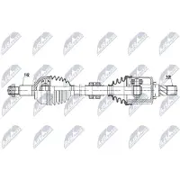 NTY NPW-NS-219 Antriebswelle Vorne Links für NISSAN MURANO III (Z52) für INFINITI QX60 SUV