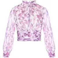 Faina Women Blouse in violet multicolor | Gr.: XL