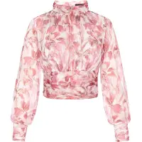 Faina Women Blouse in rose multicolor | Gr.: M