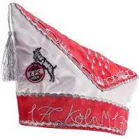 1. FC Köln Fußballverein Hut "Krätzchen Wappen" in Rot | Gr.: onesize