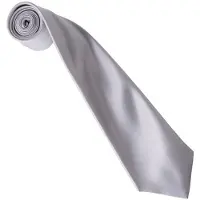 Premier - "Colours Collection" Krawatte (Silber)