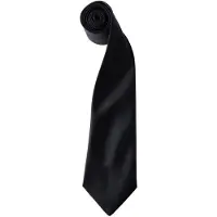 Premier - "Colours Collection" Krawatte (Schwarz)