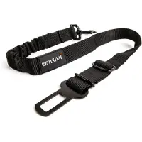 Rudelkönig Sicherheitsgurt Hund Auto Anschnallgurt Verstellbar 60 bis 80 cm Schwarz