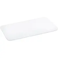 Wilmax Servierplatte 35.5 x 25 cm aus Porzellan, Weiß, 3er Set