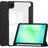 IMoshion Trifold Hardcase Klapphülle für das Samsung Galaxy Tab A11 Plus - Schwarz