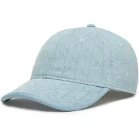 Calvin Klein Cap Denim Emblem Burnout LV04F5042G Himmelblau