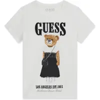 GUESS T-Shirt J6RI10 K6YW4 Weiß Regular Fit