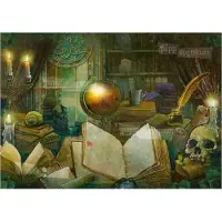 Pappnoptikum Die Bibliothek des Magiers Adventskalender aus Papier 2022