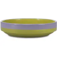 Ona Schale "Duo" in Grün/ Lila - (H)5 x Ø 21 cm - onesize