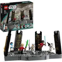 LEGO Star Wars Ahsoka Tanos Duell auf Peridea, Bau- und Spielset für Kinder, 5 Minifiguren der Charaktere, Geburtstagsgeschenk für Jungen, Mädchen und alle Fans ab 8 Jahren 75385
