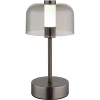 Globo Tischleuchte SKYLER DH 13x25 cm schwarz Tischlampe