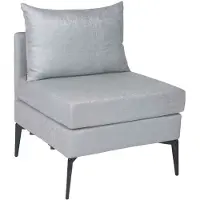 Stern Marta Mittelelement Aluminium/Outdoorstoff meliert