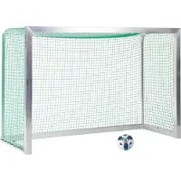Sport-Thieme Mini-Fußballtor vollverschweißt, Inkl. Netz, grün (MW 4,5 cm), 2,40x1,60 m, Tortiefe 1,00 m