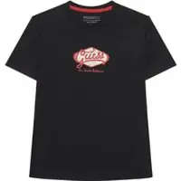 GUESS T-Shirt L6RI02 K8HM4 Schwarz Regular Fit