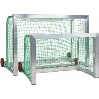 Sport-Thieme Mini-Fußballtor selbstsichernd, Inkl. Netz, grün (MW 4,5 cm), 1,20x0,80 m, Tortiefe 1,05 m