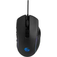 Gembird USB Gaming Maus RX500 - 10 Tasten RGB Präzisionsmaus