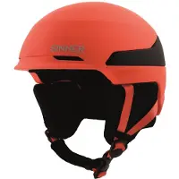 Sinner Skihelm Zermatt Matte Orange Neon Neon-M
