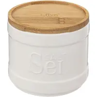 5five Simply Smart Salzdose "naturéo" aus weißer keramik -