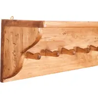 BISCOTTINI INTERNATIONAL ART TRADING Freischwinger aus massivem lindenholz natur l157xpr22xh25 cm. made in italy 22x157x25 cm