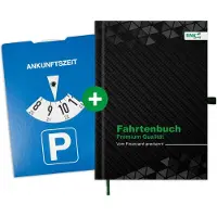 Rnk Fahrtenbuch Premium für Pkw, 144 Seiten, DIN A5 für 144 DIN A5, Hardcover