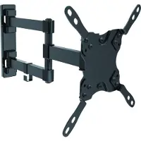 Deltaco Wandhalterung für TV/Bildschirm, 15"-40", max 20kg, 3 Gelenke, schwarz