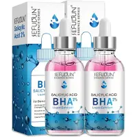 P-Beauty Gesichtsserum mit Salicylsäure Alicylic Acid BHA 2% Liquid Exfoliant Peeling 2x30 ml Serum