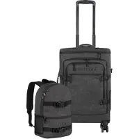 Normani Reisetrolley mit Rucksackfunktion und kleinem 5L Rucksack