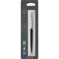 Parker Jotter Core Bond Street Schwarzer Stift In Blisterverpackung