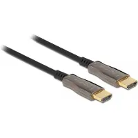DeLOCK Aktives Optisches Kabel HDMI 8K 60 Hz 10 m, 10 m, HDMI Typ A (Standard), HDMI Typ A (Standard), 48 Gbit/s, Schwarz