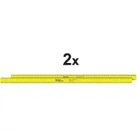 SINTRON Magnetlineal Magnetics 60 cm, 2 Stück