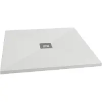 Schulte Duschwanne Centrostone ExpressPlus 80 x 80 x 3 cm weiß EP220080 9016
