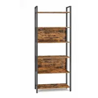 Songmics Standregal, Bücherregal mit 6 Ebenen, Aufbewahrungsregal LLSB35113B01