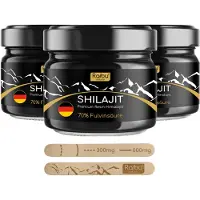 Raibu Shilajit Mumijo Himalaya – Laborgeprüft in Deutschland, Qualitätszertifikat 30 g Paste