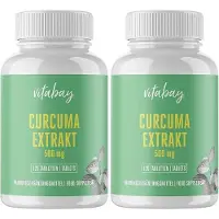 Vitabay Curcuma Extrakt 95% Curcuminoid+Piperin+Ingwer Kps 2x 2x90 St Kapseln