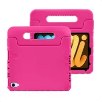 IMoshion Schutzhülle mit Handgriff kindersicher für das Apple iPad Mini 7 (2024) / iPad Mini 6 (2021) - Rosa