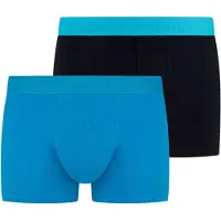 Bruno Banani Short 2Pack Flowing | XL | Hellblau