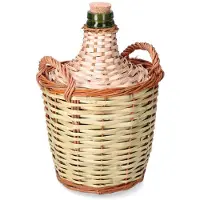 Big Buy Cooking Dekorative EDM Wicker Cane Dekorative Karaffe