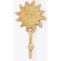 Sissy-Boy Wandhaken Sonne - Goldfarben