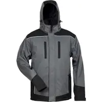 Elysee Argos Winter Softshelljacke mit Kapuze - Grau 107 S