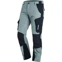 FHB FLORIAN Arbeitshose grau-schwarz Gr. 50